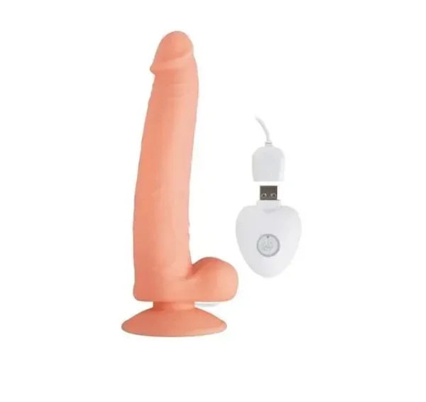 Vibrador Realista silicona con ventosa - Imagen 2