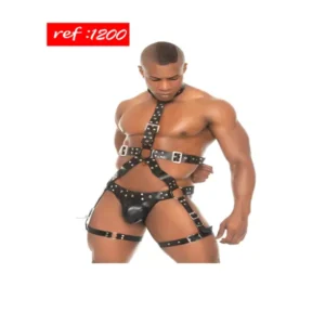 Arnés Zeus Negro 1200