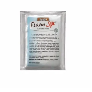 Sachet Lubricante Neutro Flavor