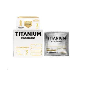 Condón Titanium Ultra Delgado