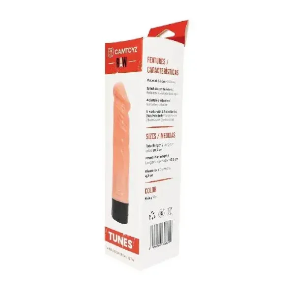 Vibrador | Silicona | Realista | 20 Cm |Tunes - Imagen 3